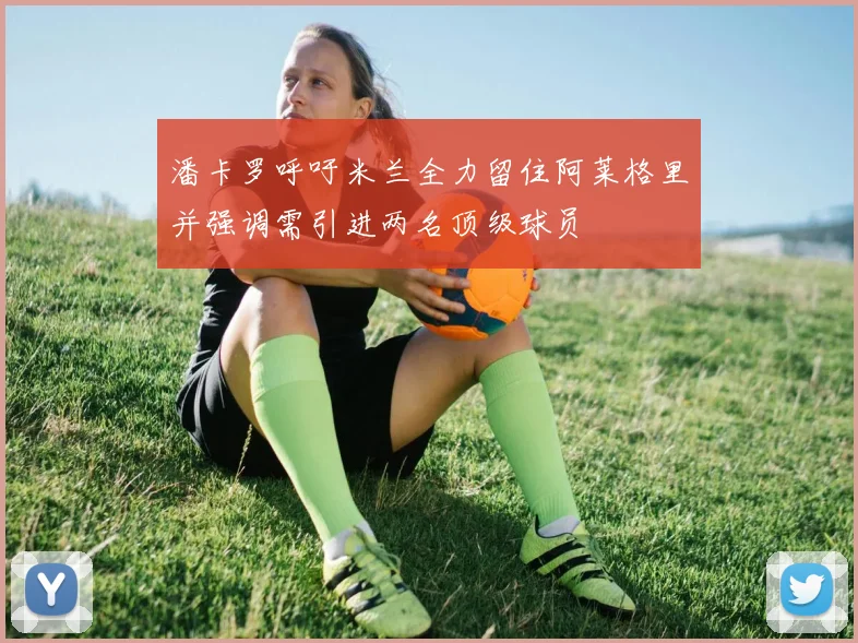 潘卡罗呼吁米兰全力留住阿莱格里并强调需引进两名顶级球员